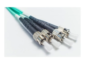 Fiber Cables Direct - Patch cable - ST/UPC multi-mode (M) to ST/UPC multi-mode (M) - 2 m - 0.1 in - fiber optic - duplex - 50 FCDUS51V93
