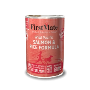 FirstMate Grain Friendly Wild Pacific Salmon & Rice Formula Canned Dog Food