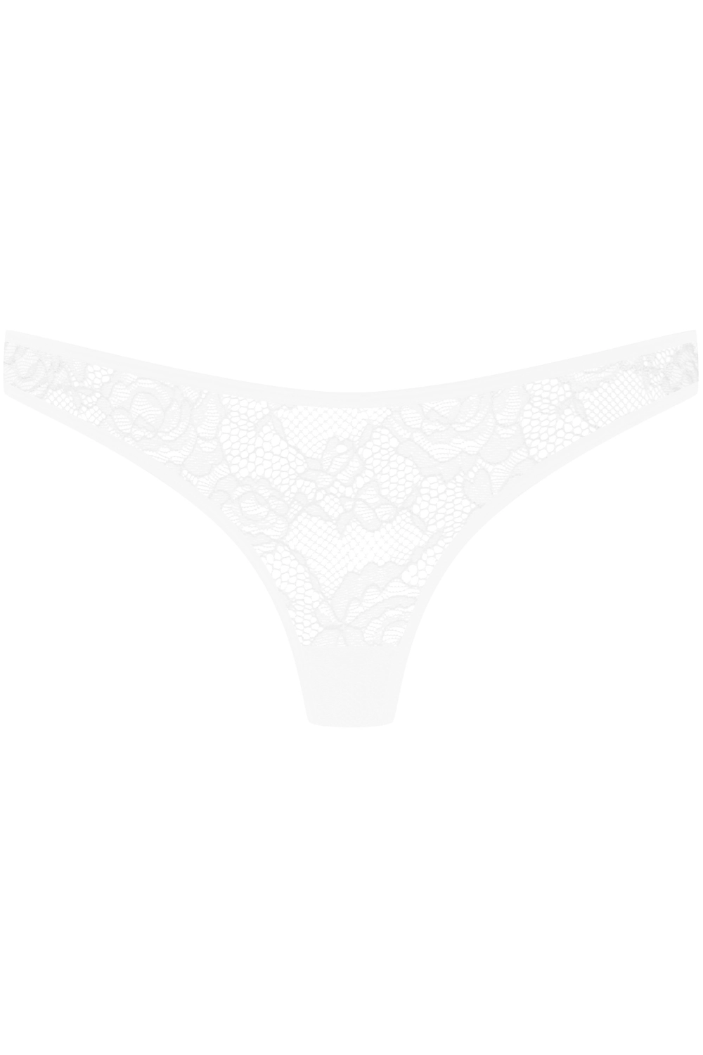 Flashback Lace Tanga Thong White