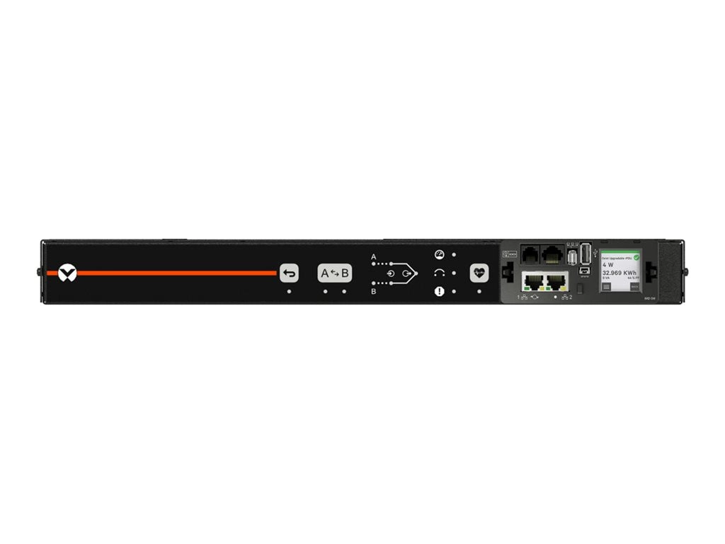 Geist Rack Transfer Switch Monitored Outlet Level AUR5M1R5-06CF17-2C20C20A900-D - Power distribution unit (rack-mountable) - VA6U21A0