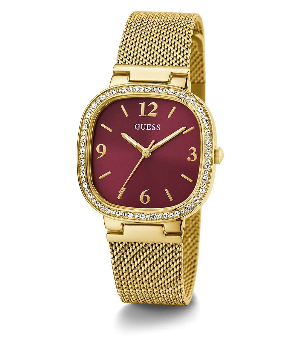 GUESS Ladies Gold Analog Watch