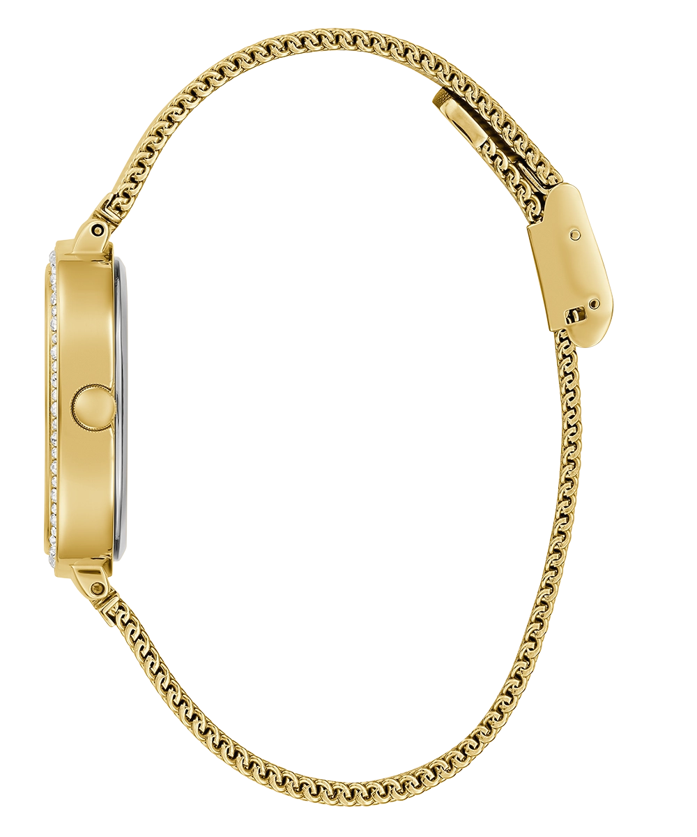 GUESS Ladies Gold Tone Analog Watch
