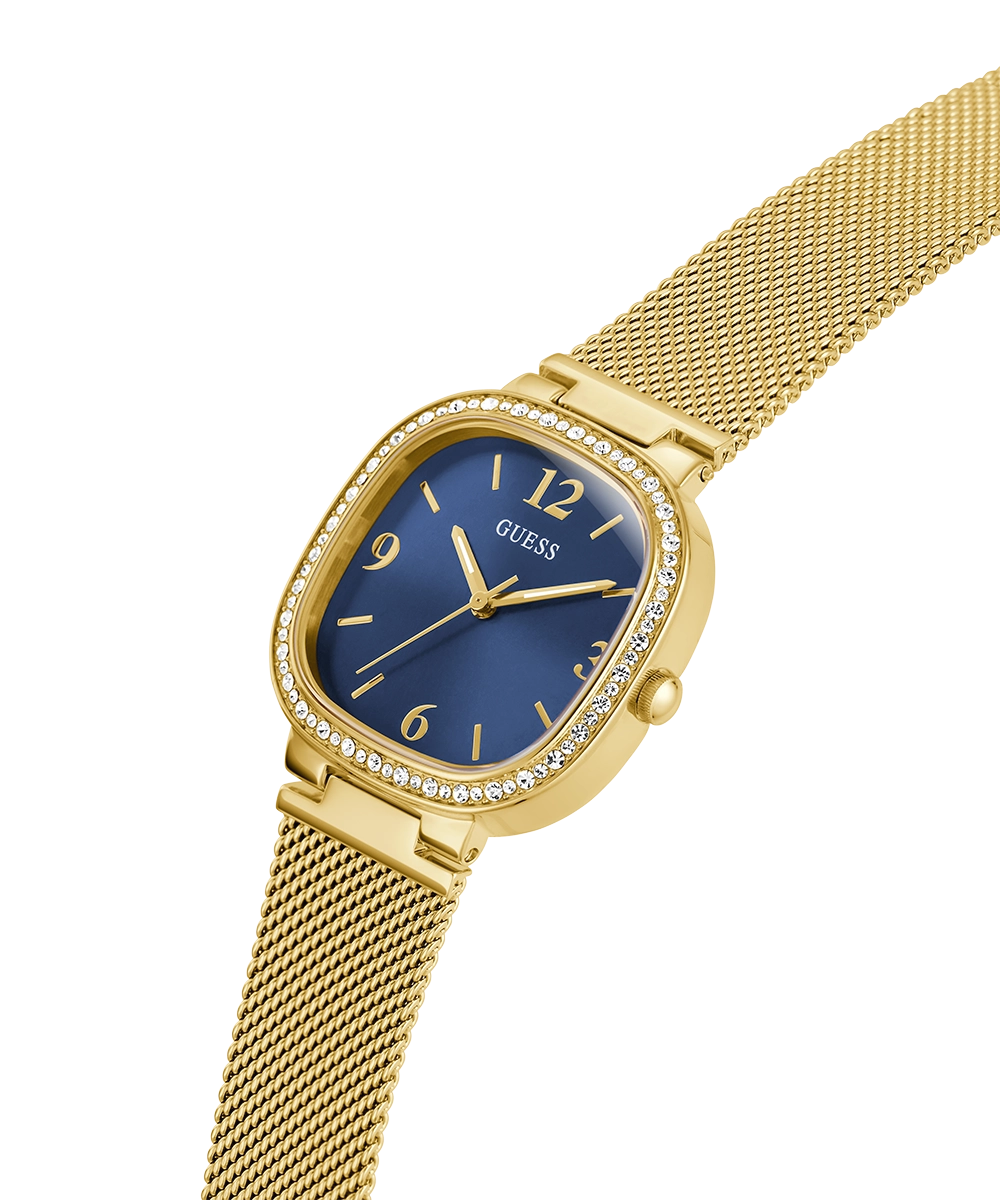 GUESS Ladies Gold Tone Analog Watch