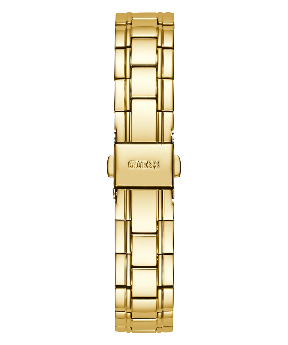 GUESS Ladies Gold Tone Day/Date Watch