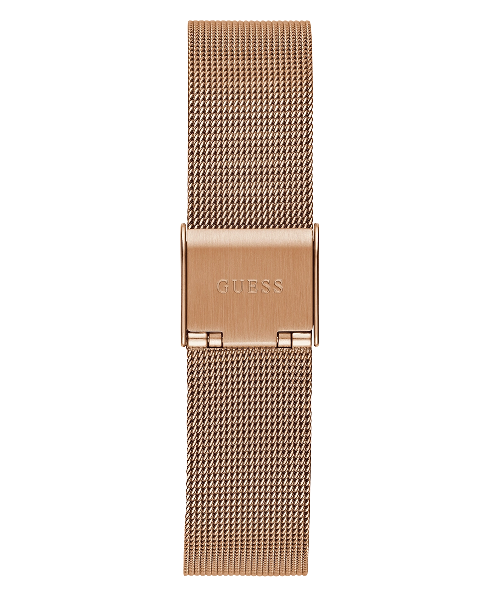 GUESS Ladies Rose Gold Tone Analog Watch