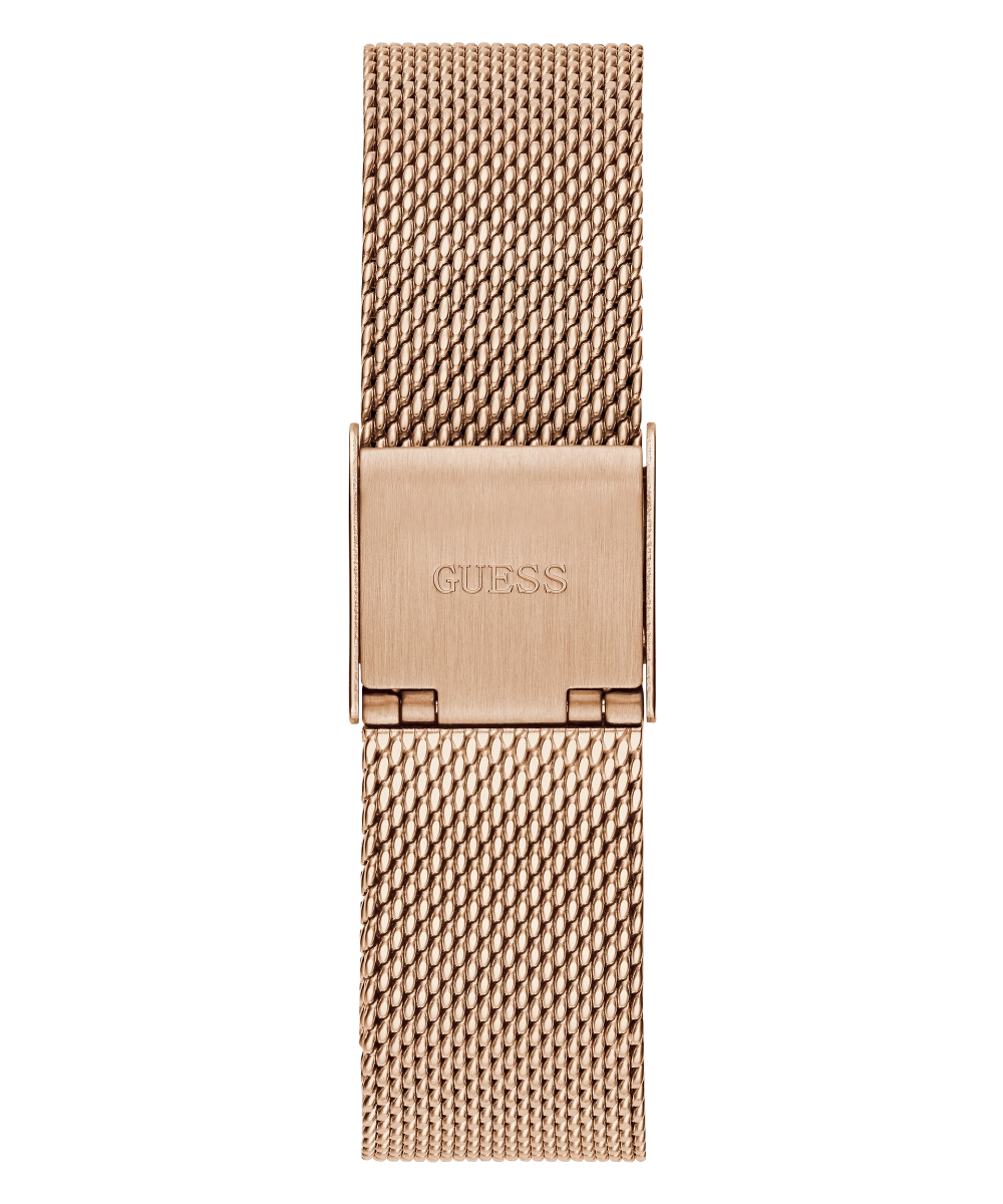 GUESS Ladies Rose Gold Tone Analog Watch