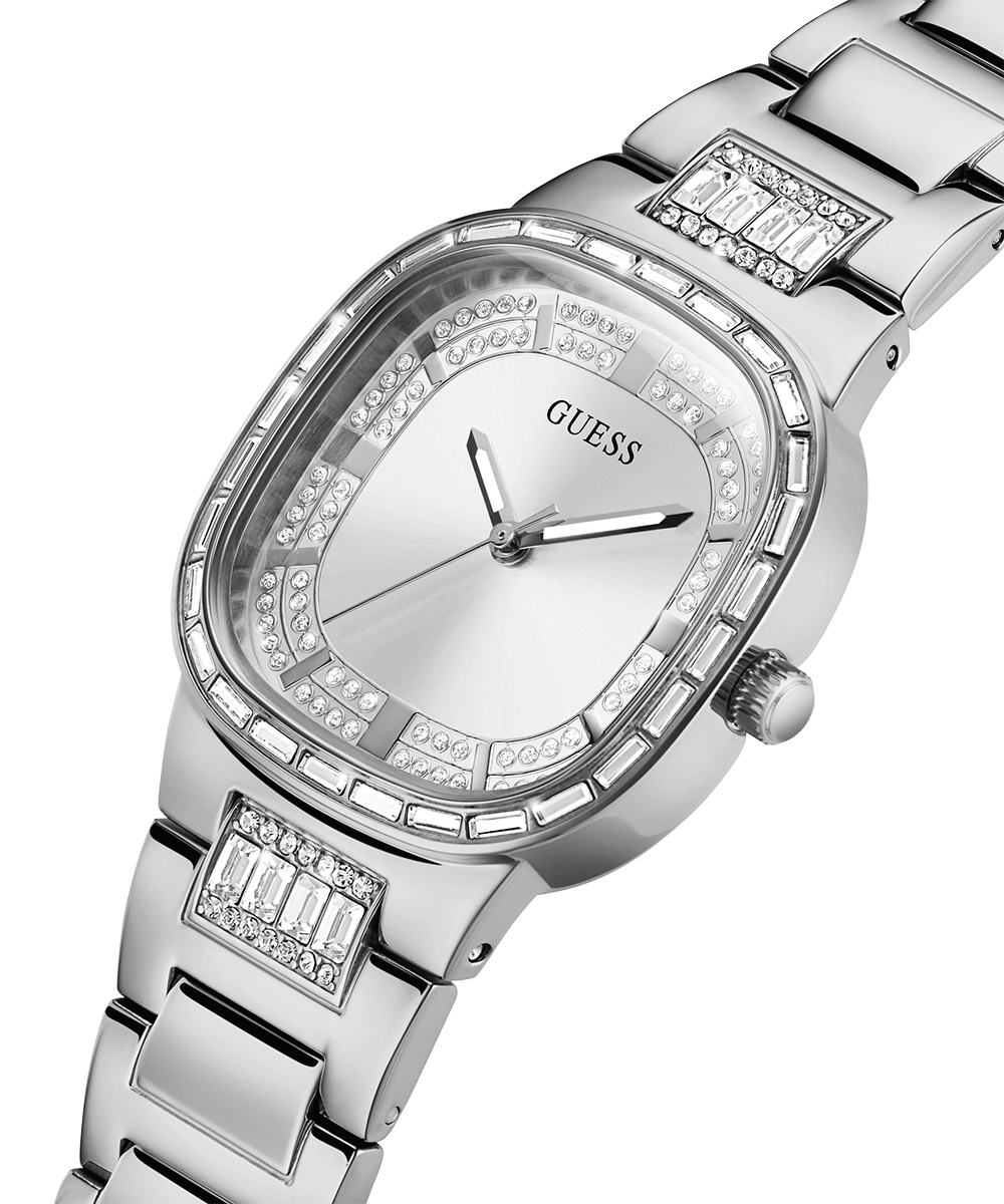 GUESS Ladies Silver Analog Watch