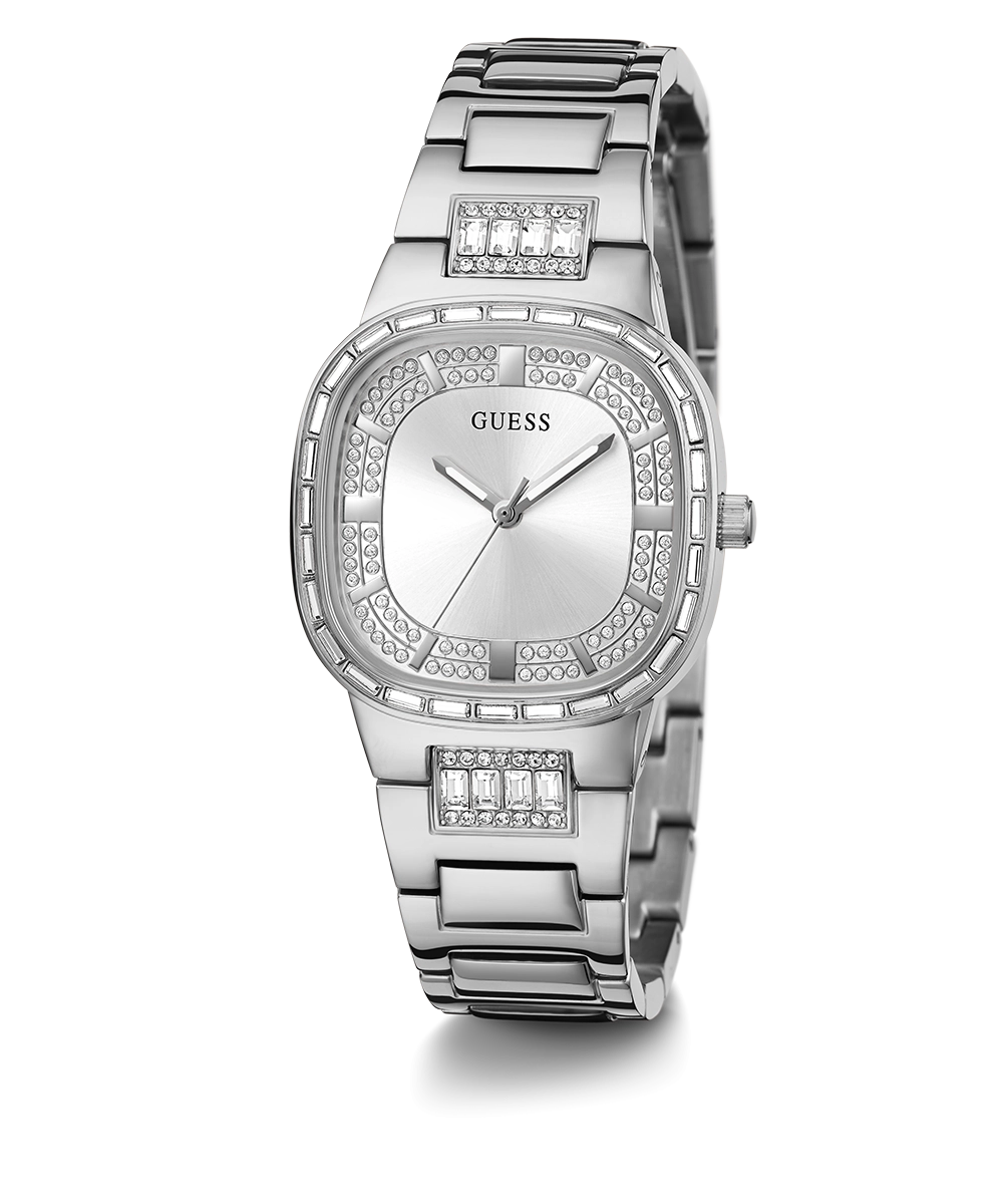 GUESS Ladies Silver Analog Watch