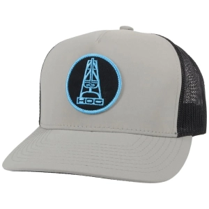 HOOey Rose HOG (Grey/Black) - Trucker Cap
