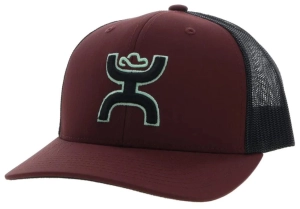 HOOey Sterling (Maroon/Black) - Trucker Cap