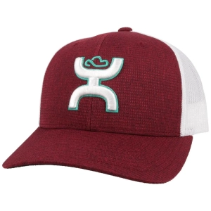 HOOey Sterling (Maroon/White) - Trucker Cap