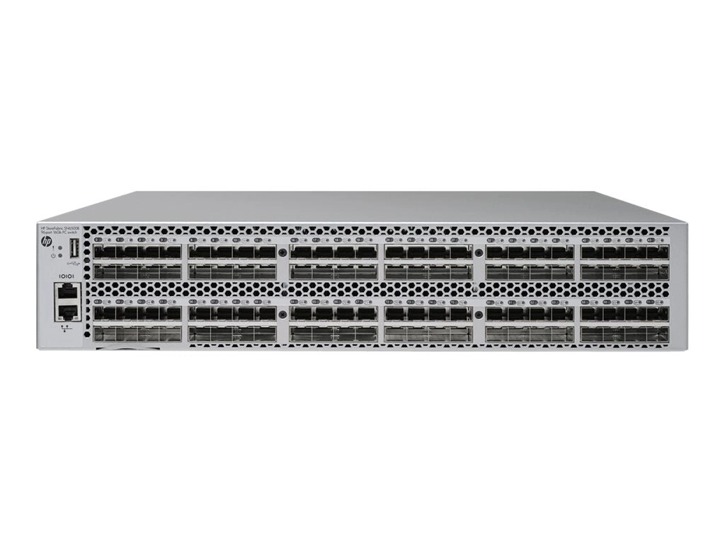 HPE StoreFabric SN6500B 16Gb 96-port/48-port Active Fibre Channel Switch - Switch - managed - 48 x 16Gb Fibre Channel SFP  - C8R45B#AB5