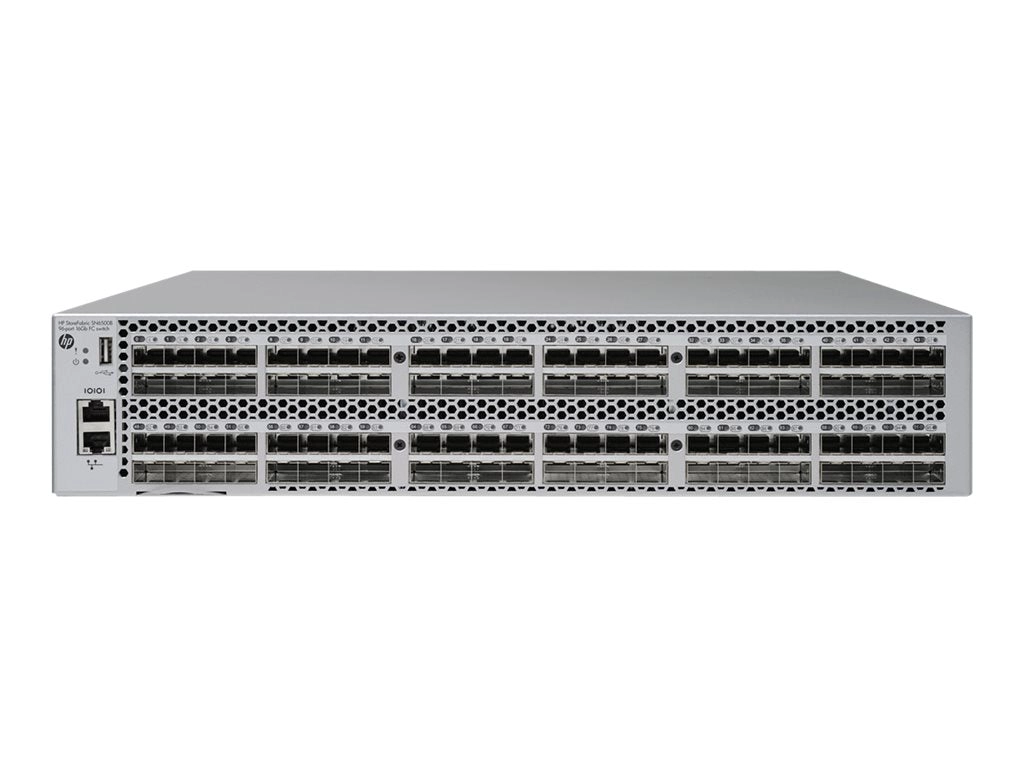 HPE StoreFabric SN6500B Power Pack  - Switch - managed - 96 x 16Gb Fibre Channel SFP  - rack-mountable - remarketed - HPE Complete C8R42AR#ABA