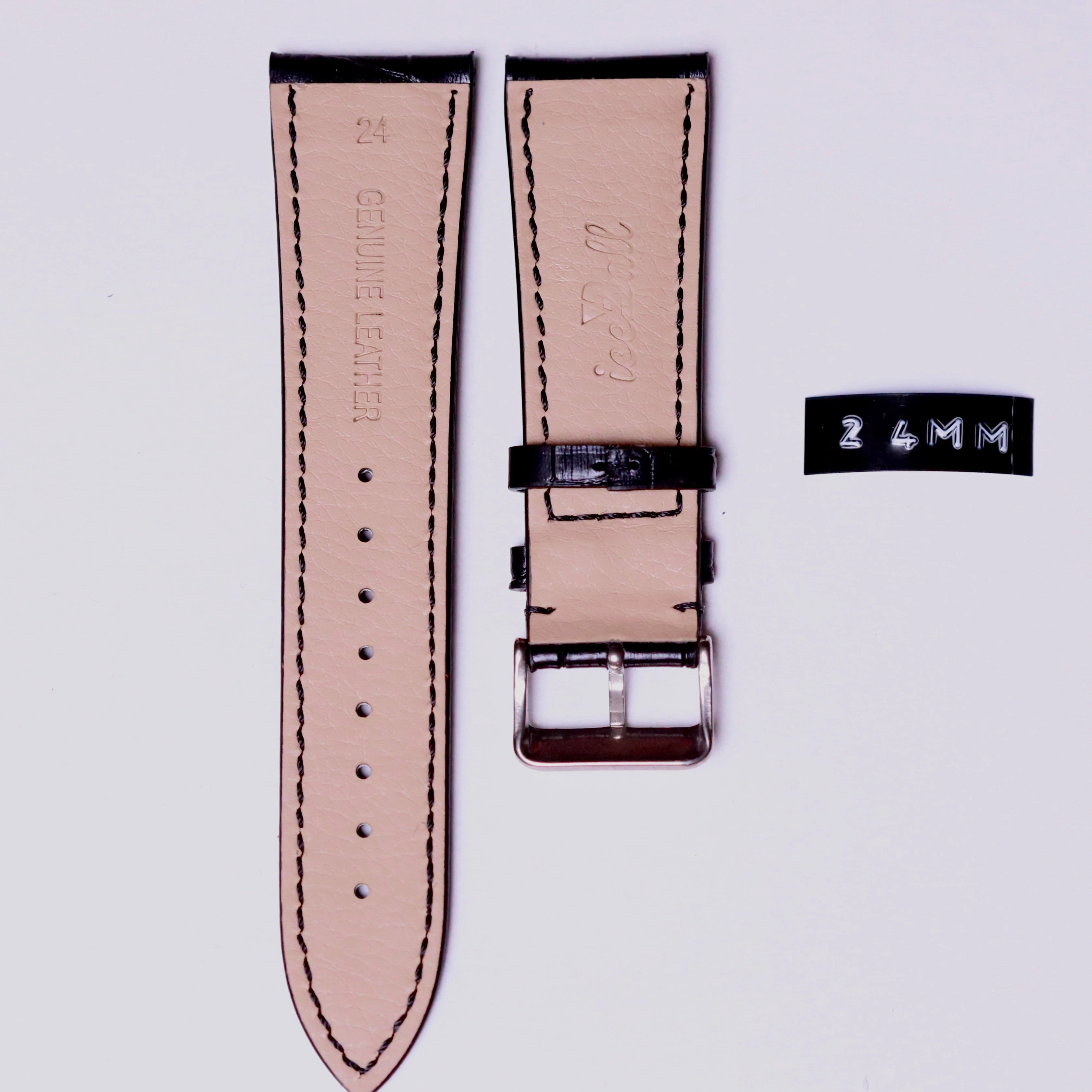 Ice ball antibacterial leather 24mm - Black
