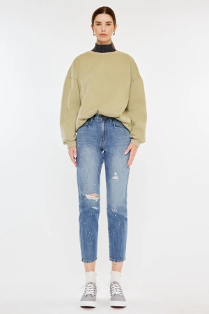 Lorelei Ultra High Rise Mom Jeans