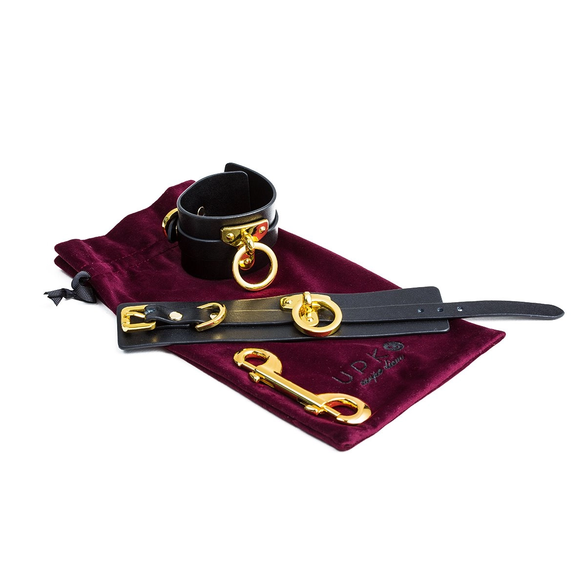 Luxury Italian Leather Ankle Cuffs by UPKO
