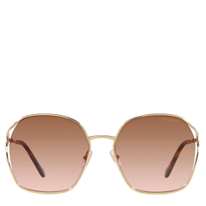Miu Miu Metal Woman Sunglass Pale Gold 52ws