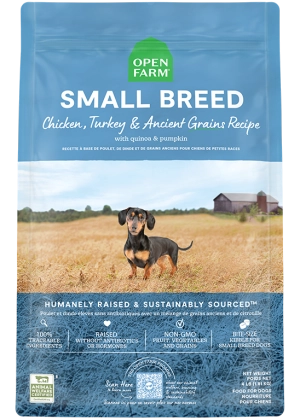Open Farm Ancient Grains Small Breed Chicken and Turkey Recipe Dog Food