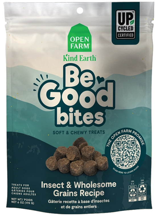 Open Farm Be Good Bites Insect and Wholesome Grains Dog Treats