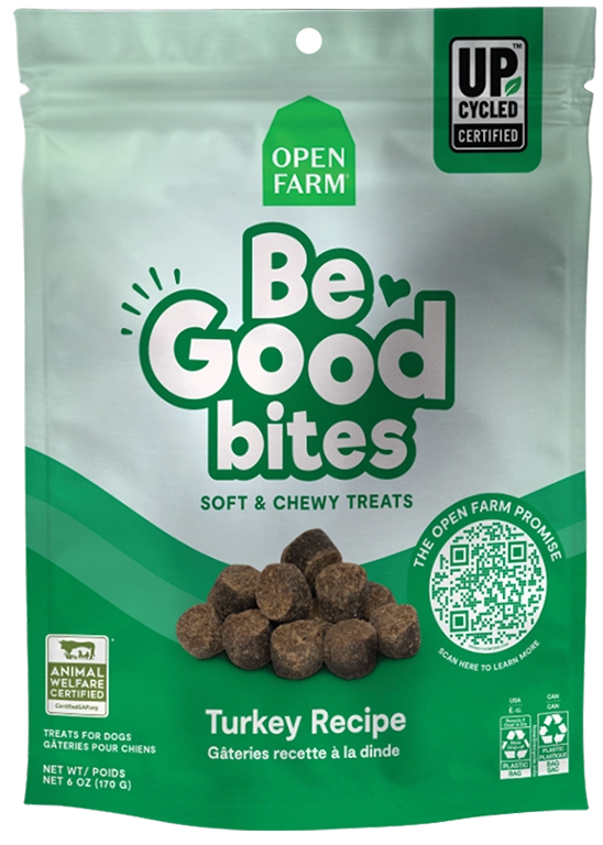 Open Farm Be Good Bites Turkey Dog Treats
