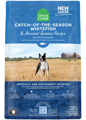 Open Farm Catch of the Season Whitefish & Ancient Grains Dry Dog Food
