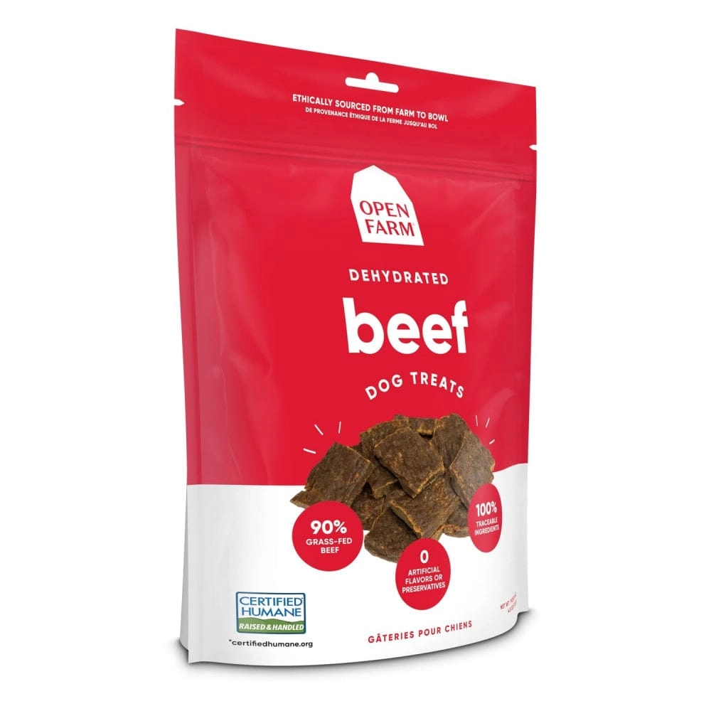 Open Farm Dehydrated Grain Free Beef Dog Treats