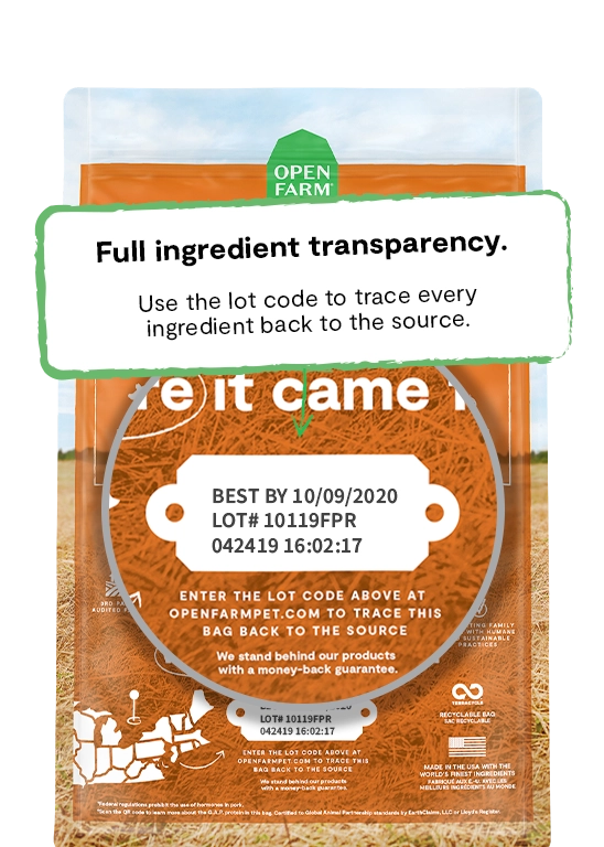 Open Farm Farmer's Table Pork & Ancient Grains Dry Dog Food