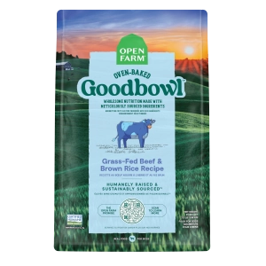 Open Farm Goodbowl Grass-Fed Beef and Brown Rice Recipe Baked Dry Dog Food