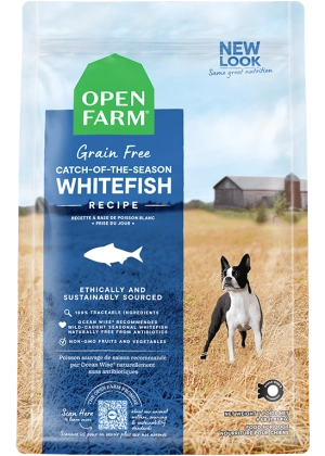 Open Farm Grain Free Catch of the Season Whitefish and Green Lentil Recipe Dry Dog Food