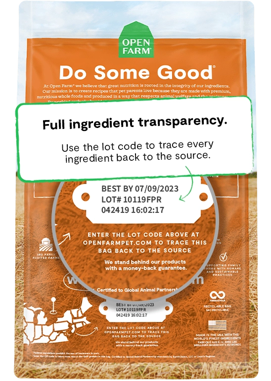 Open Farm Grain Free Farmer's Table Pork Recipe Dry Dog Food
