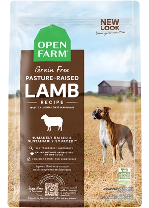 Open Farm Grain-Free Pasture Raised Lamb Recipe Dry Dog Food