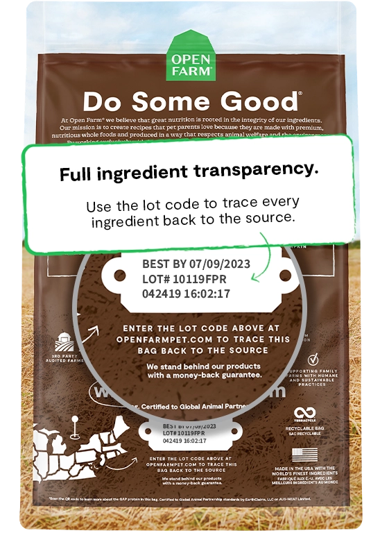 Open Farm Grain-Free Pasture Raised Lamb Recipe Dry Dog Food
