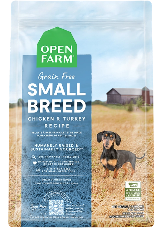 Open Farm Grain-Free Small Breed Chicken and Turkey Recipe Dog Food