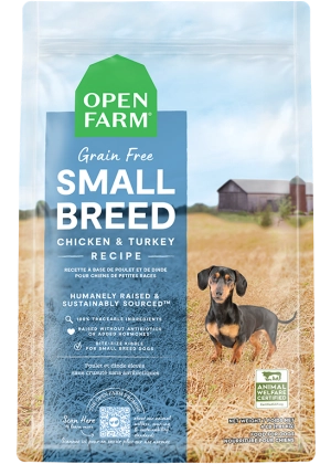 Open Farm Grain-Free Small Breed Chicken and Turkey Recipe Dog Food