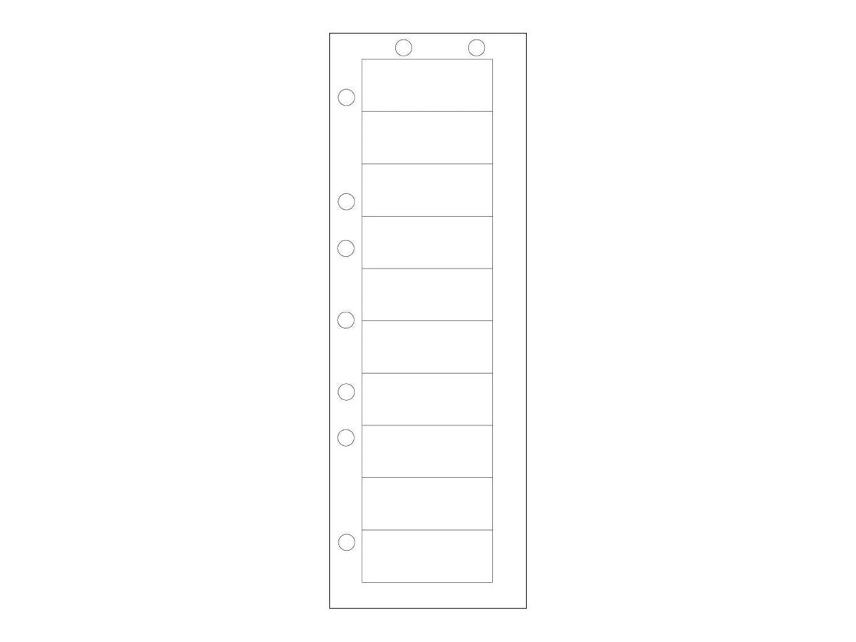 PDC Healthcare - Paper - white - 2 in x 1 in 1000 label(s) (4 sheet(s) x 250) labels TM-ADMIT-10