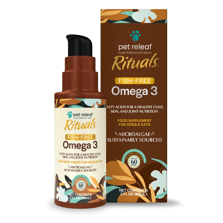 Pet Releaf Rituals Fish Free Omega 3 for Dogs & Cats