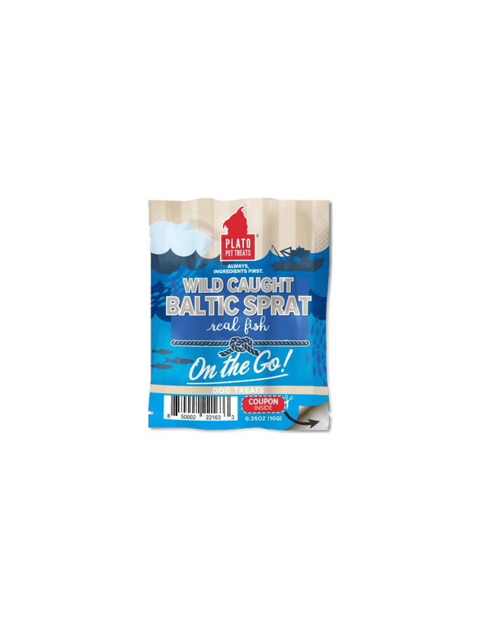 Plato On The Go! Wild Caught Baltic Sprat Dog Treats