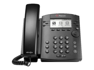 Poly VVX 311 - VoIP phone - 3-way call capability - SIP, SDP - 6 lines 2200-48350-025