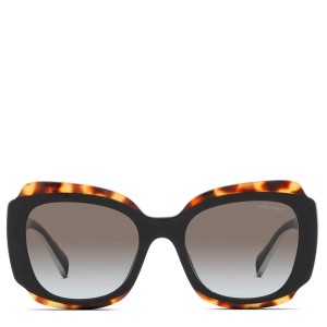 Prada Acetate Woman Sunglass Black / Havana