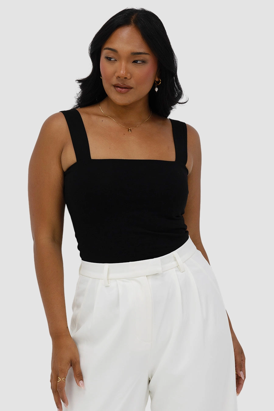 QUINN TOP BLACK