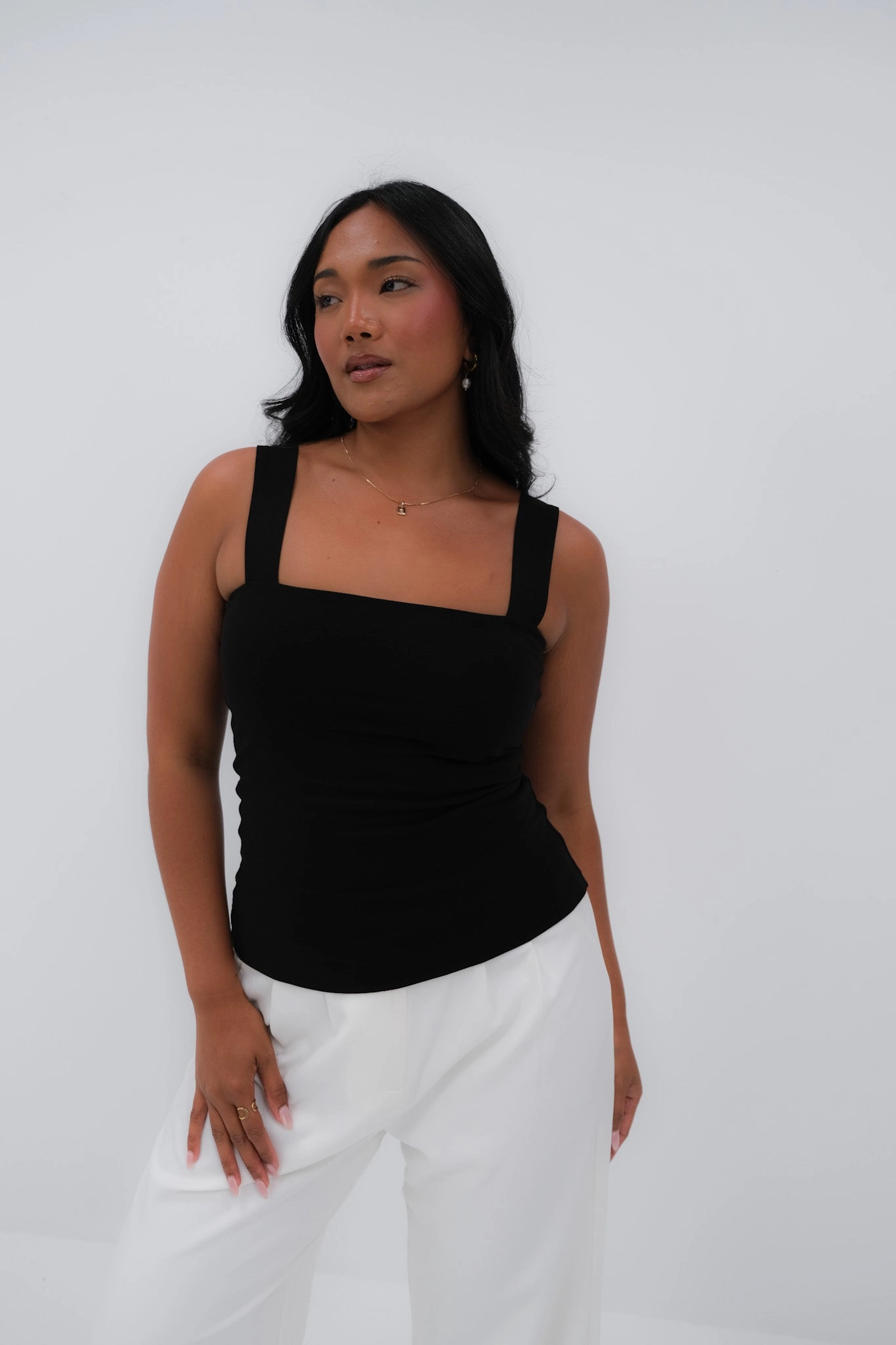 QUINN TOP BLACK