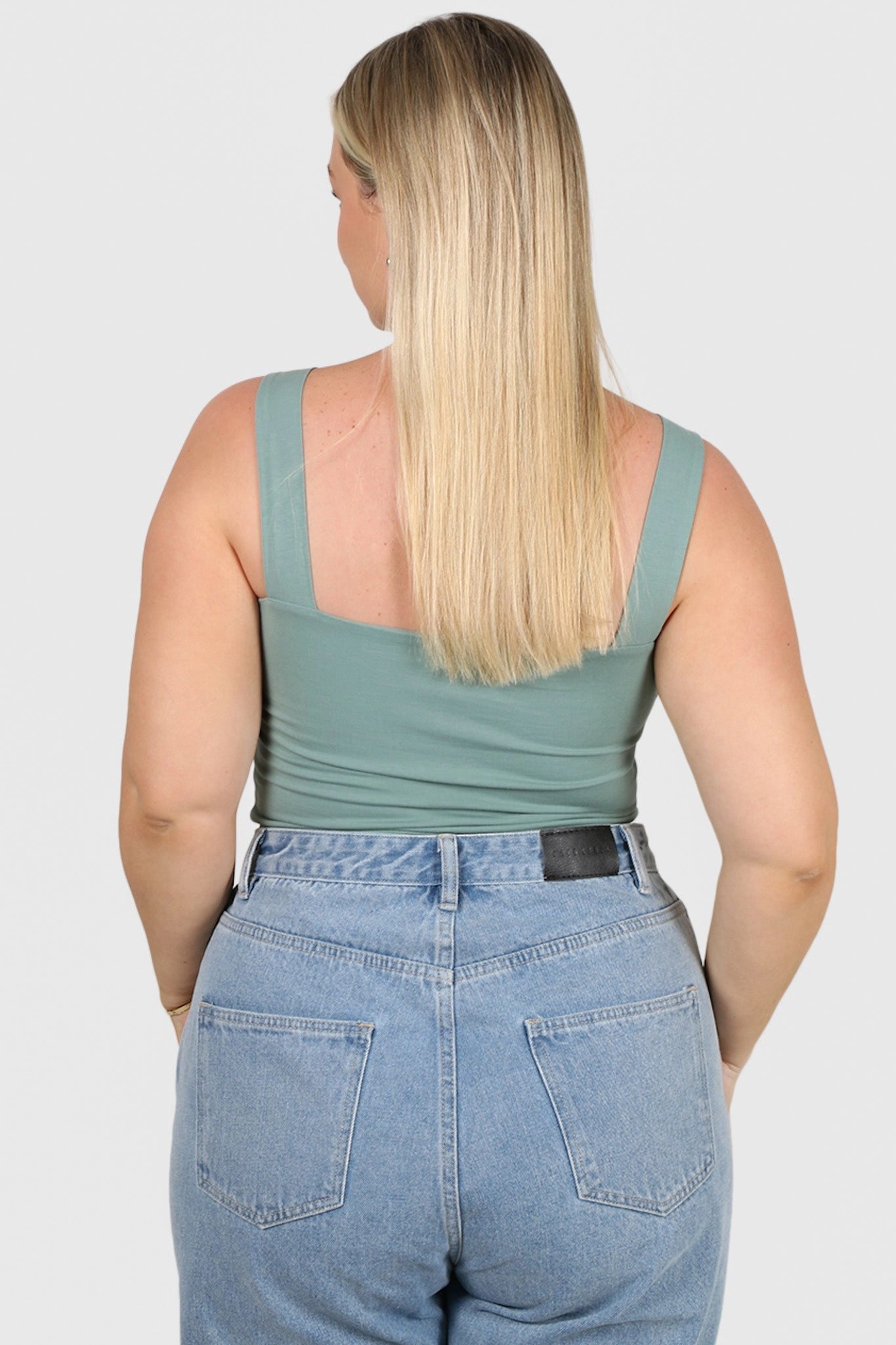 QUINN TOP SOFT GREEN