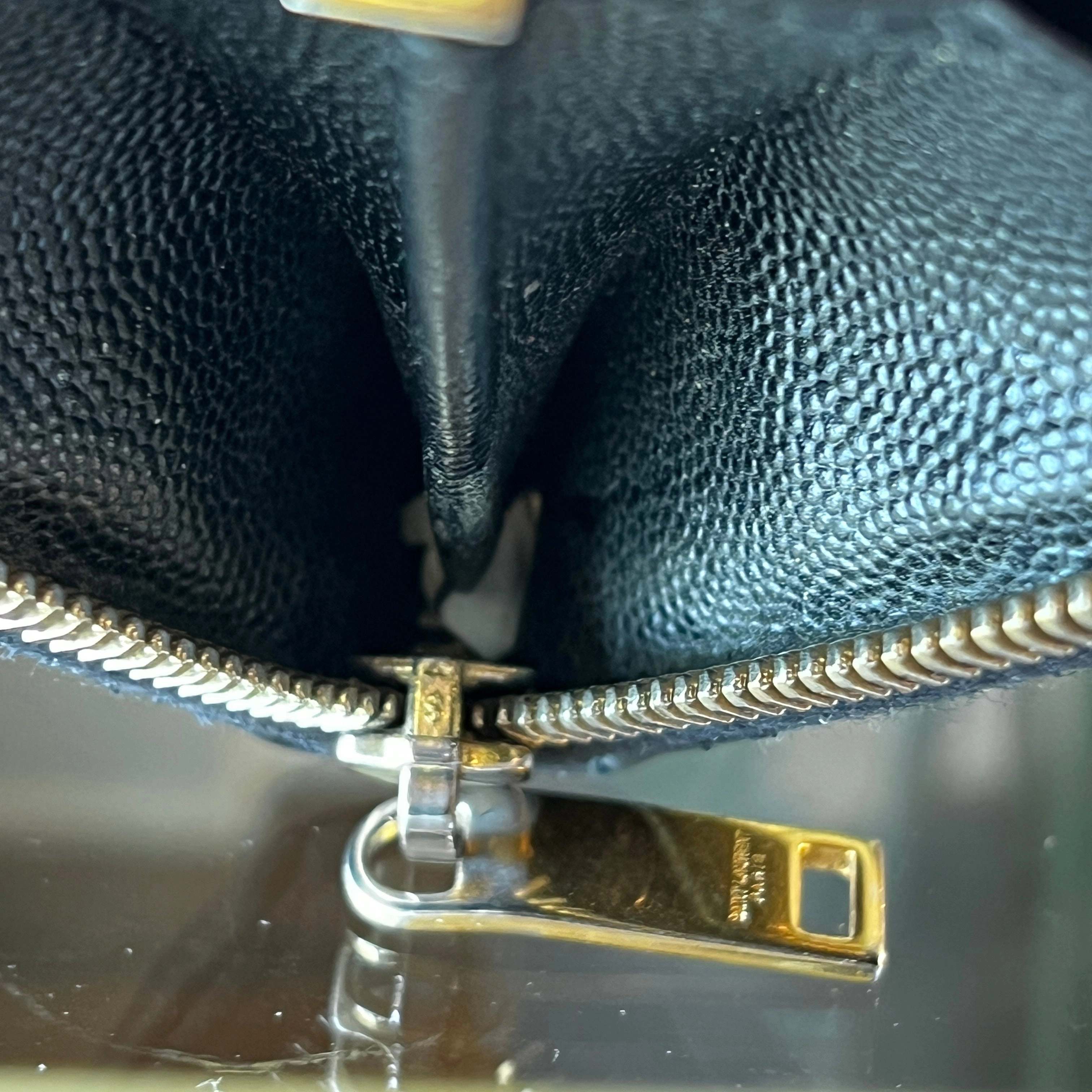 SAINT LAURENT Monogram Quilted Long Wallet