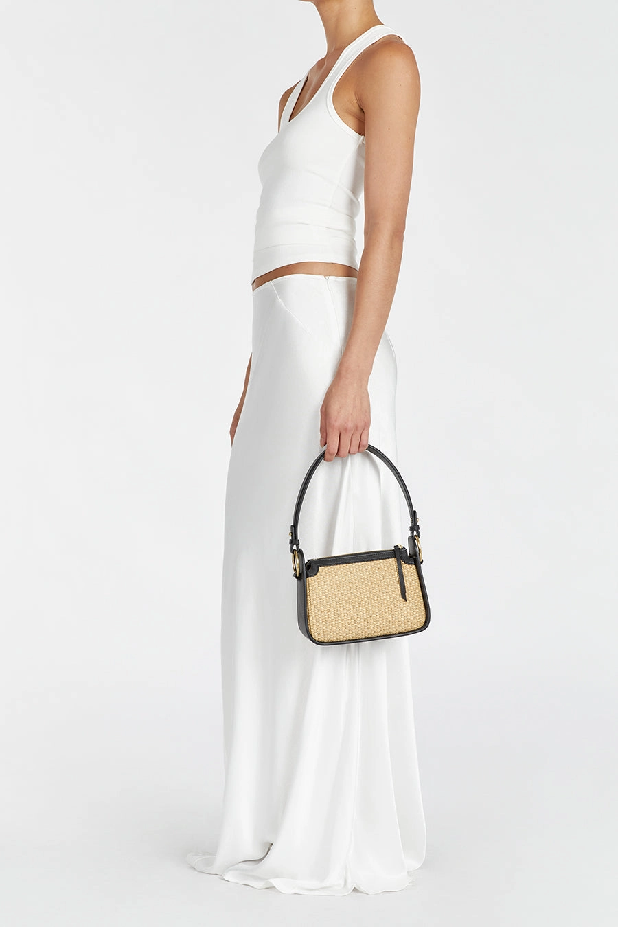 SANCIA THE RICCI BAG RAFFIA