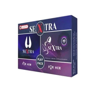 SeXtra Play Pack Natural Sexual Stimulants For Him & Her (4's)