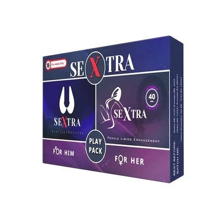 SeXtra Play Pack Natural Sexual Stimulants For Him & Her (4's)