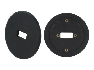 TechLogix - Table plate insert - HDMI, USB Type A - white MOFO-PT-TA1W
