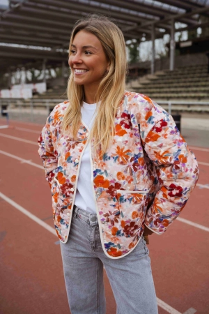 Veste Julie - à fleurs