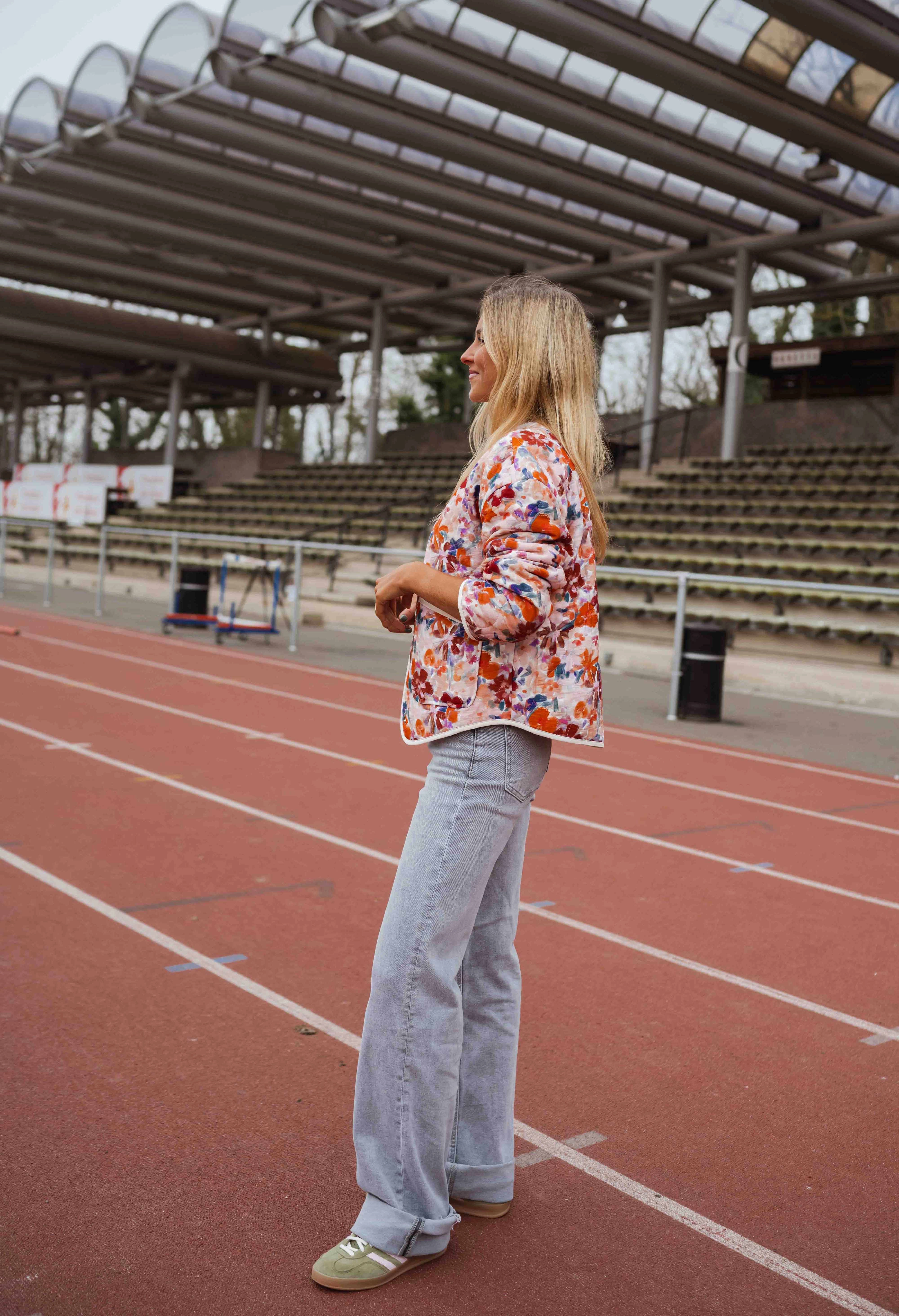 Veste Julie - à fleurs