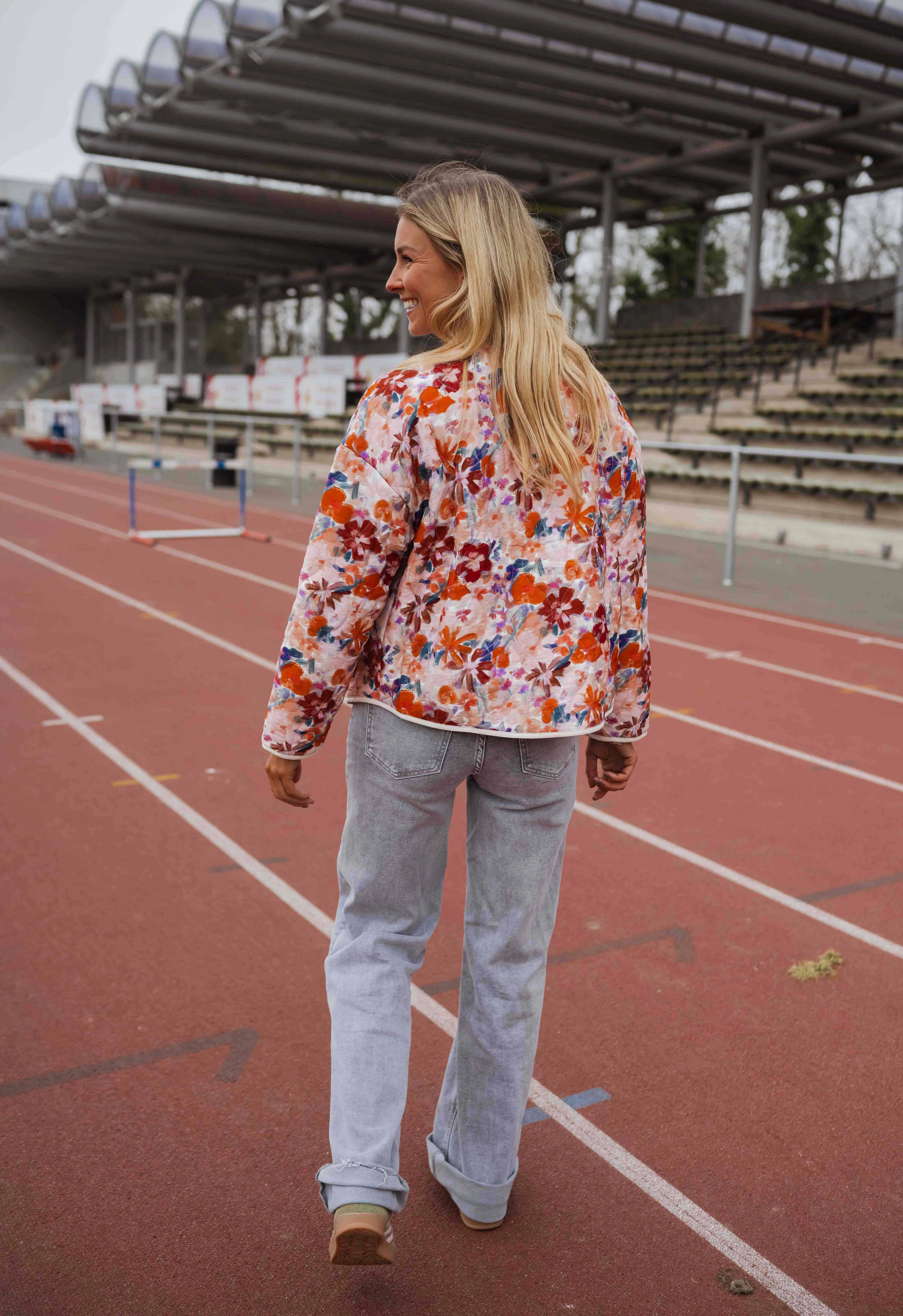 Veste Julie - à fleurs